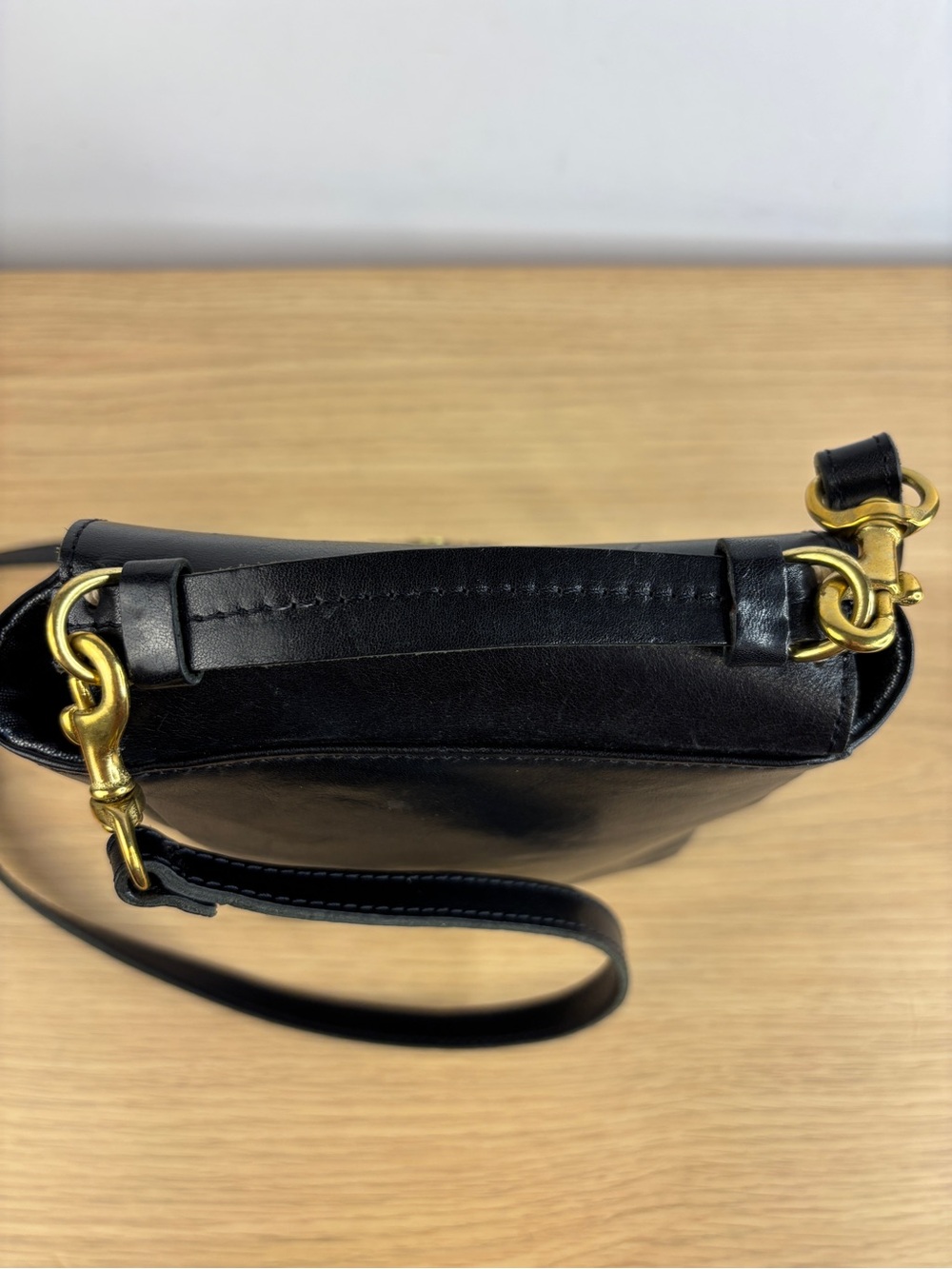 Clare V. Pocket Bag in Black Quality Leather - Picture 3 of 10